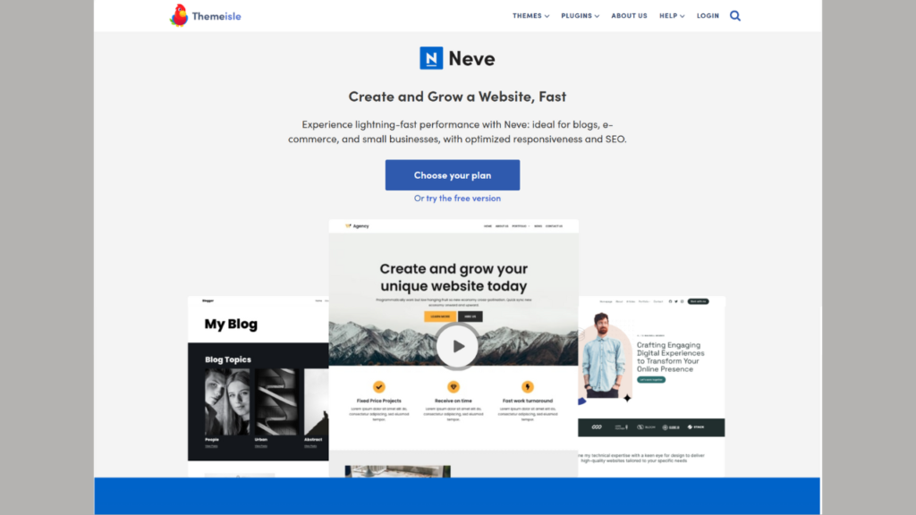 Free WordPress Themes-Neve